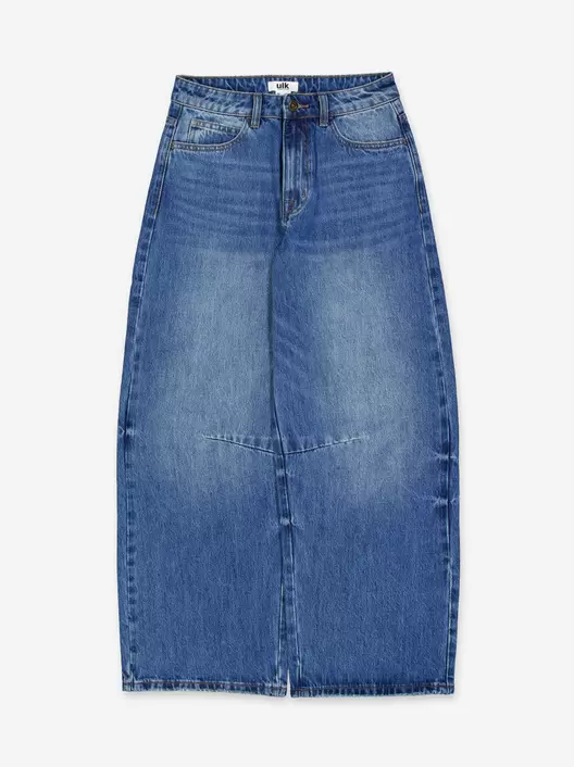 Mid-rise baggy jeans - Ayla