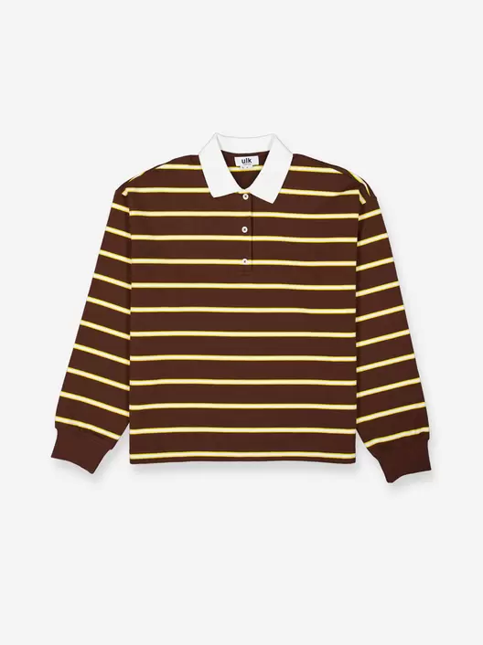 Long-sleeved polo shirt - Fiorella