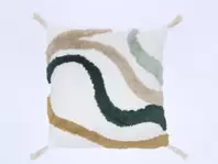 COJIN POLIALGODON VERDE 45X45 B