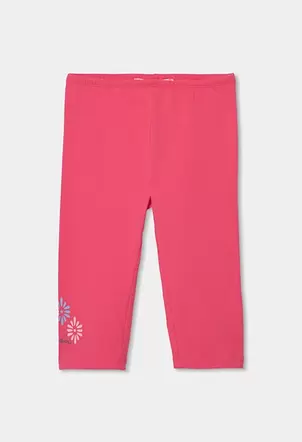 Leggings pirata algodón rojo