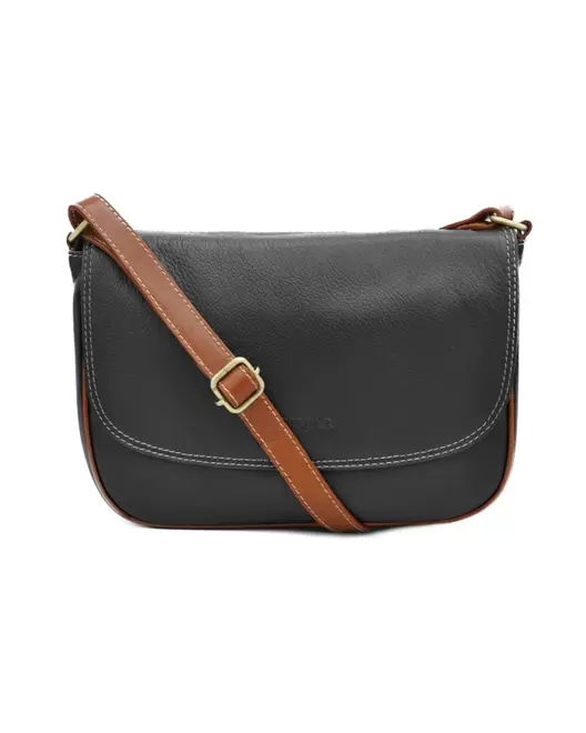 Bolso de piel bandolera...