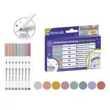 Bismark Rotuladores Glitter Lettering 8 Colores Multicolor para Manualidades