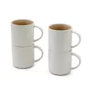 Service Tasses Amsterdam 4 pièces - Beige