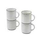 Service Tasses Karlstad 4 pièces - Blanc