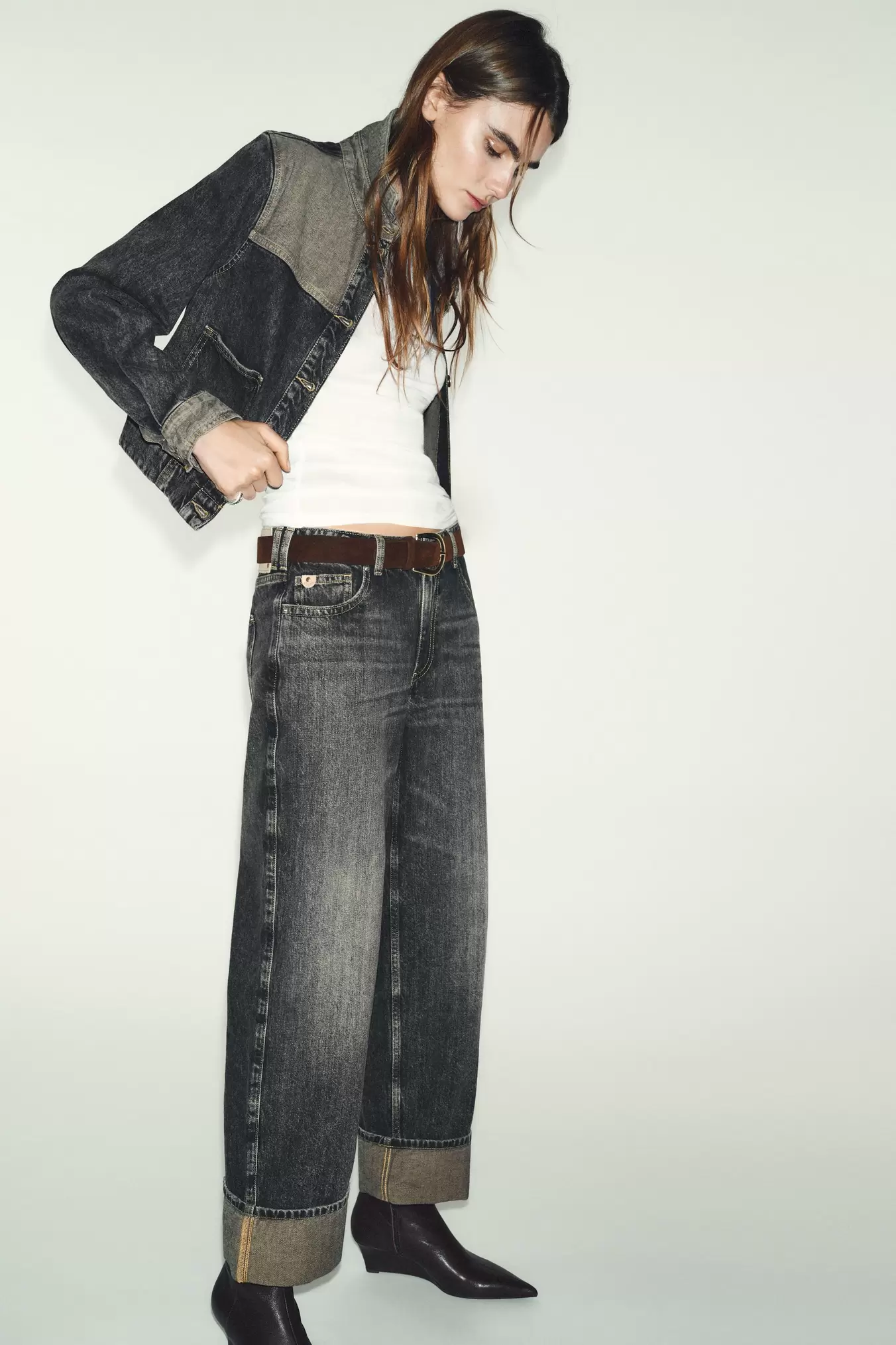 JEANS Z1975 STRAIGHT BAJO VUELTA