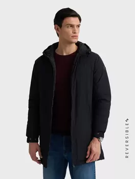 PARKA RATCHED AZUL MARINO