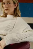 LOOSE-KNIT WOOL SWEATER