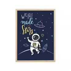 LIENZO 30X40 ASTRONAUTA