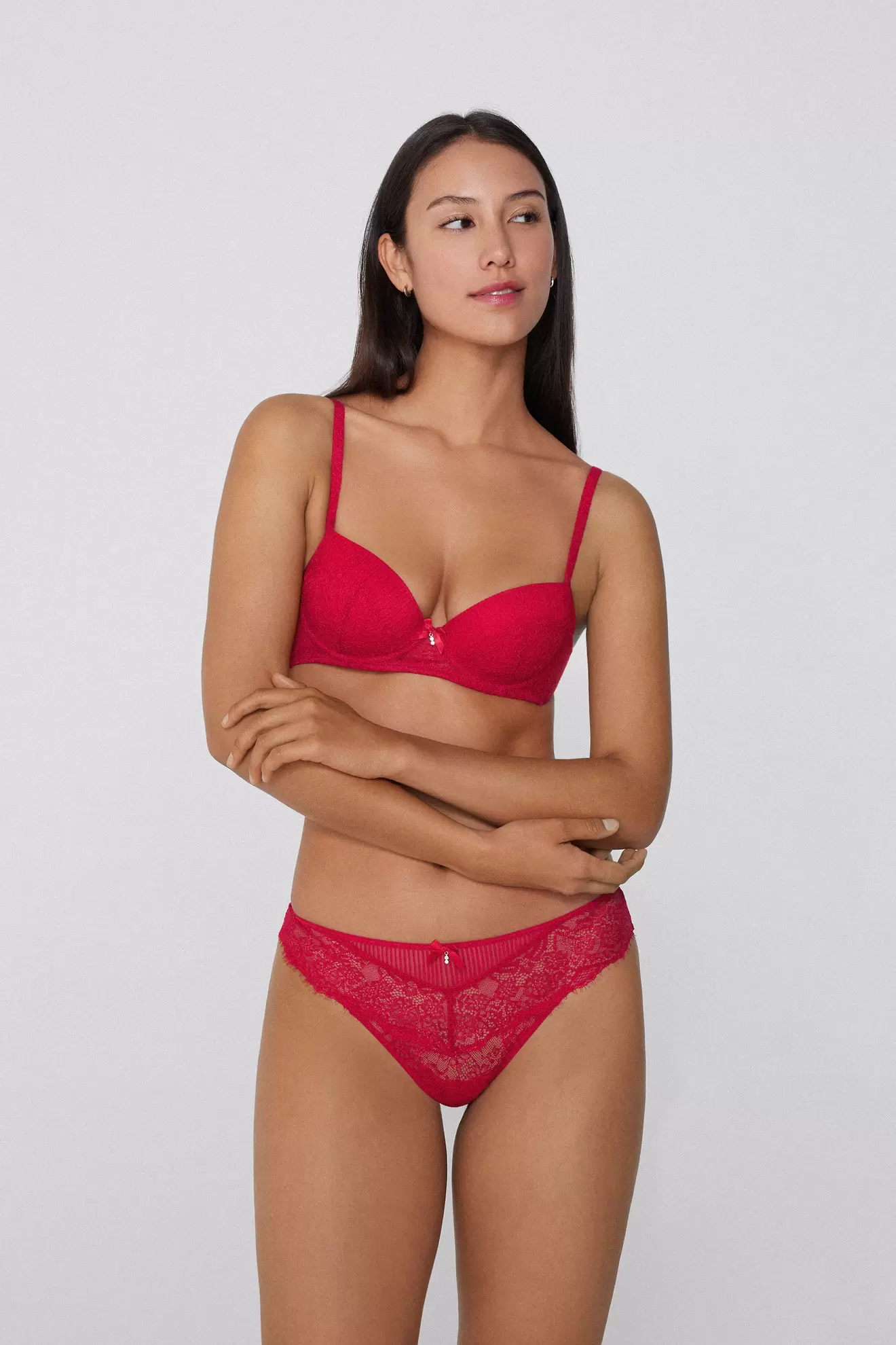 Sujetador Balconette Relleno Ligero Wien Pretty Plissé Add to wishlist: Sujetador Balconette Relleno Ligero Wien Pretty Plissé