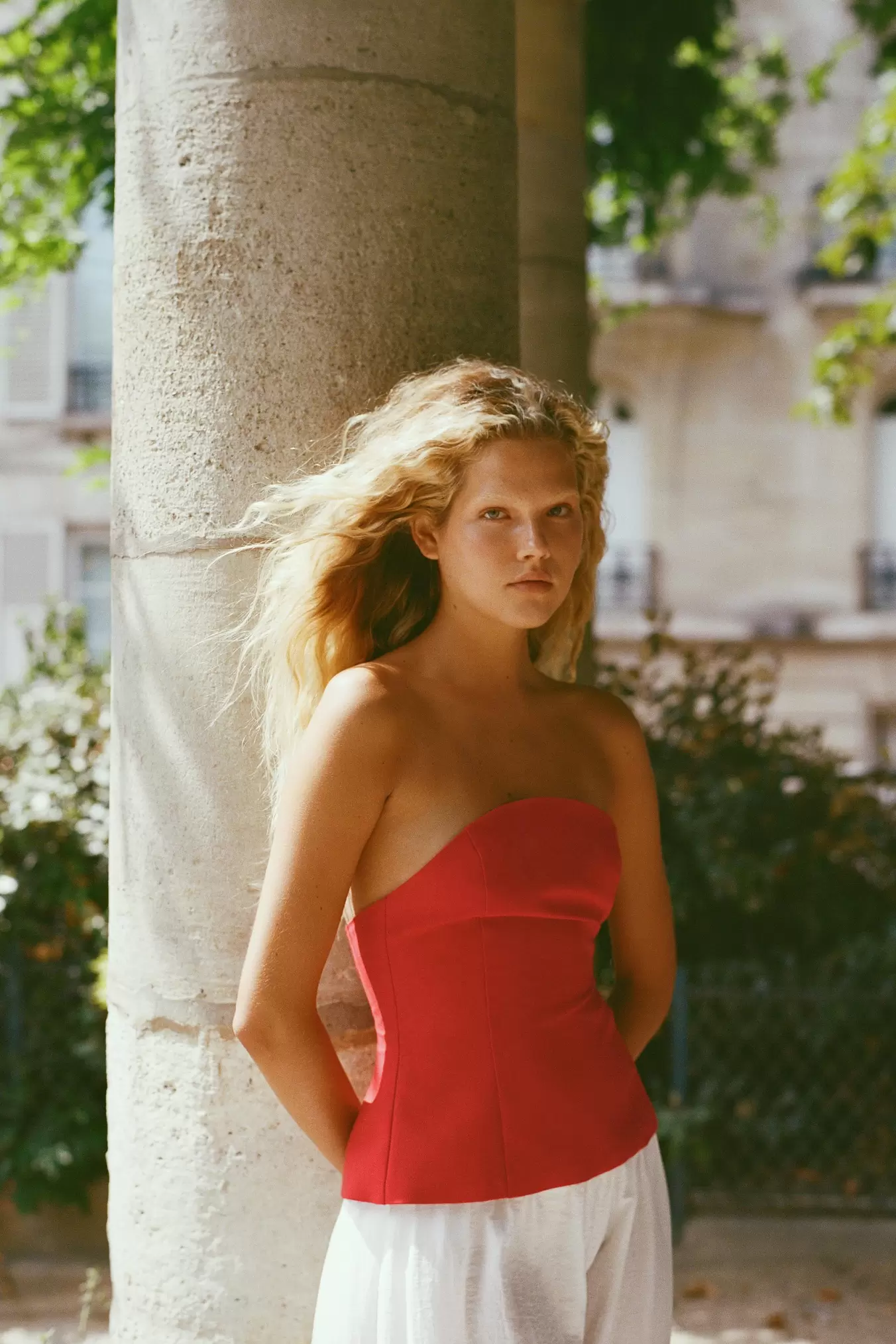 TOP PALABRA DE HONOR PEPLUM