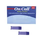 On Call lancetas de seguridad 100 unidades (Caducidad: 31-01-2026) Embalaje Deteriorado