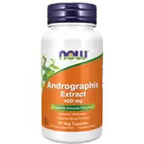 Now Foods, Andrographis Extract, 400mg, 90 Cápsulas veganas, Probado en Laboratorio, Vegetal, Sin Gluten, Sin Soja, Vegetariano Embalaje Deteriorado (Cad: 31/01/2026)