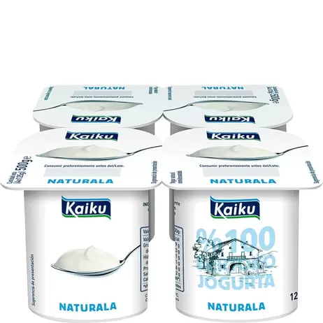 YOGUR NATURAL 4X125G