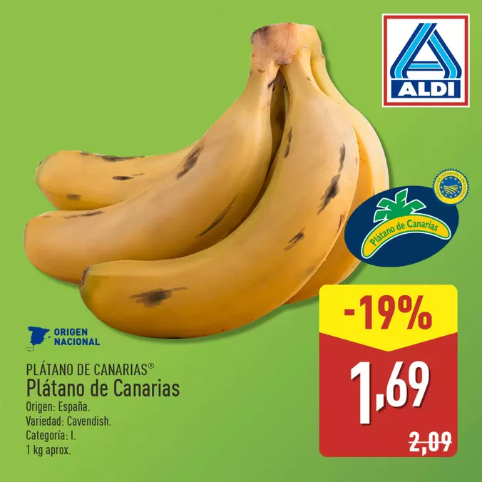 Plátano de Canarias