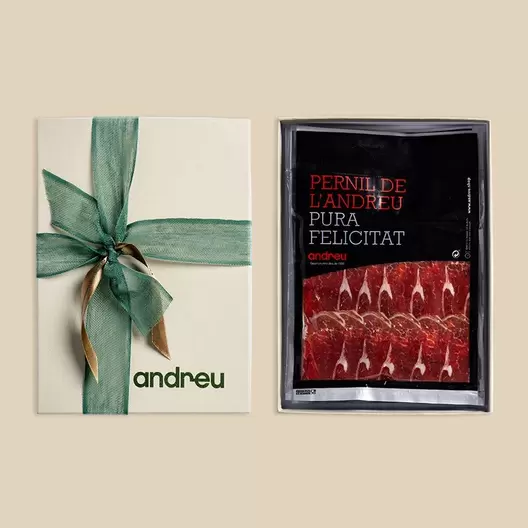 Degustación de paletilla Andreu en caja para regalar