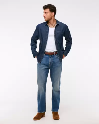 Athletic Relaxed Straight Jean