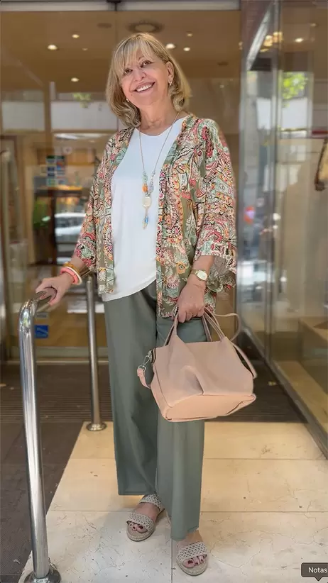 Àngels, 60+ (Kimono 12,99€ / Pantalón 15,99 €)