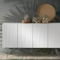 Aparador Lucia Blanco Brillo