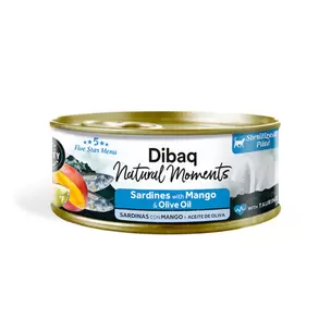 Dibaq Natural Moments Cat Sterilized Sardinas Con Mango
