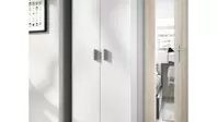 Armario multiusos Granada seis estantes+ dos puertas blanco