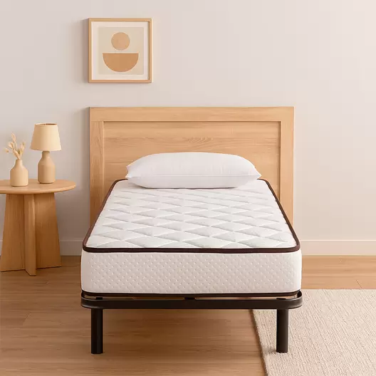 Visco Roll Spa 18cm medium firmness anatomical mattress with pillow