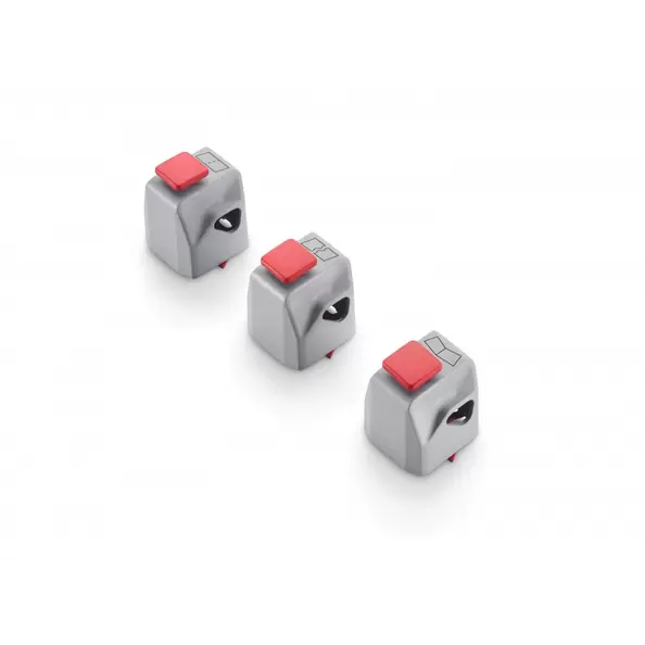 SET DAHLE 508 DE 3 CABEZALES ARTISTICOS (ONDULADO, MICROPERFORADO, BARBAS)