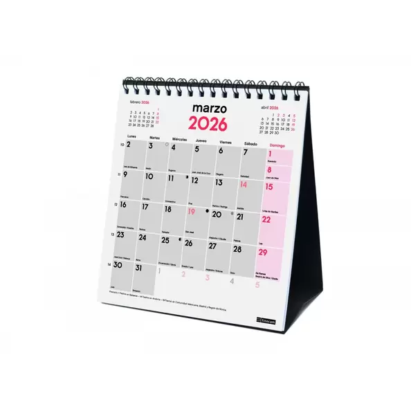 CALENDARIO SOBREMESA ESCRIBIR XS 140X150MM (rr)
