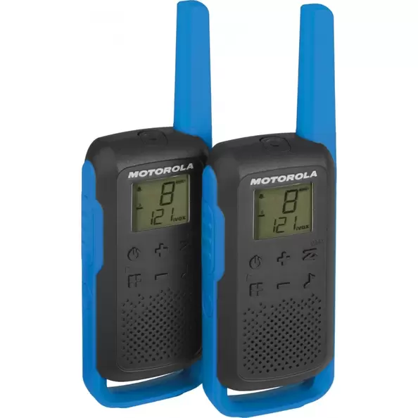 PACK 2 WALKIE TALKIE T62 AZUL MOTOROLA 59T62BLUEPACK