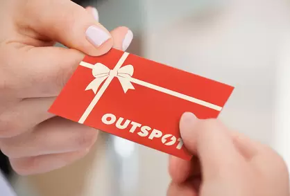 Cupón de regalo de Outspot