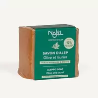 NAJEL Jabón tradicional de Alepo 12% laurel, 200 g