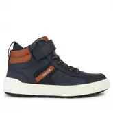 Zapatillas Altas Geox Weemble Azul Y...