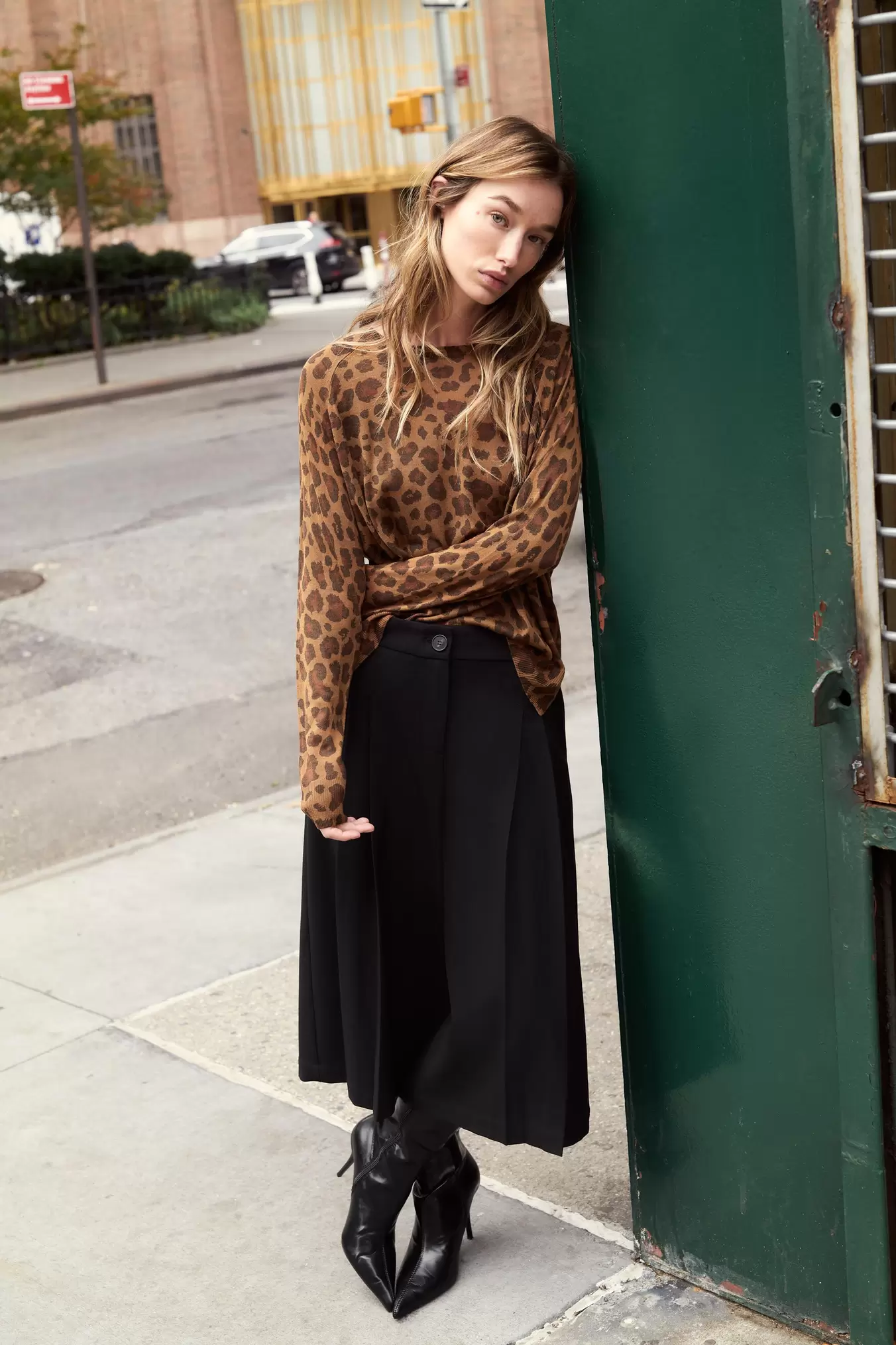 JERSEY PUNTO FINO ESTAMPADO ANIMAL