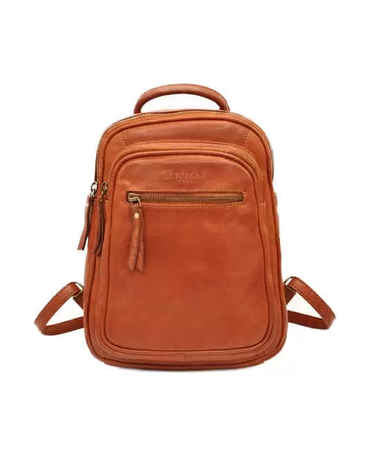 Mochila de piel natural...