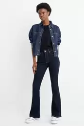 Flared jeans - mid waist