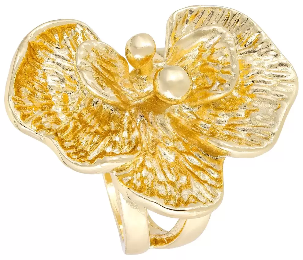 Ring - Golden Orchid