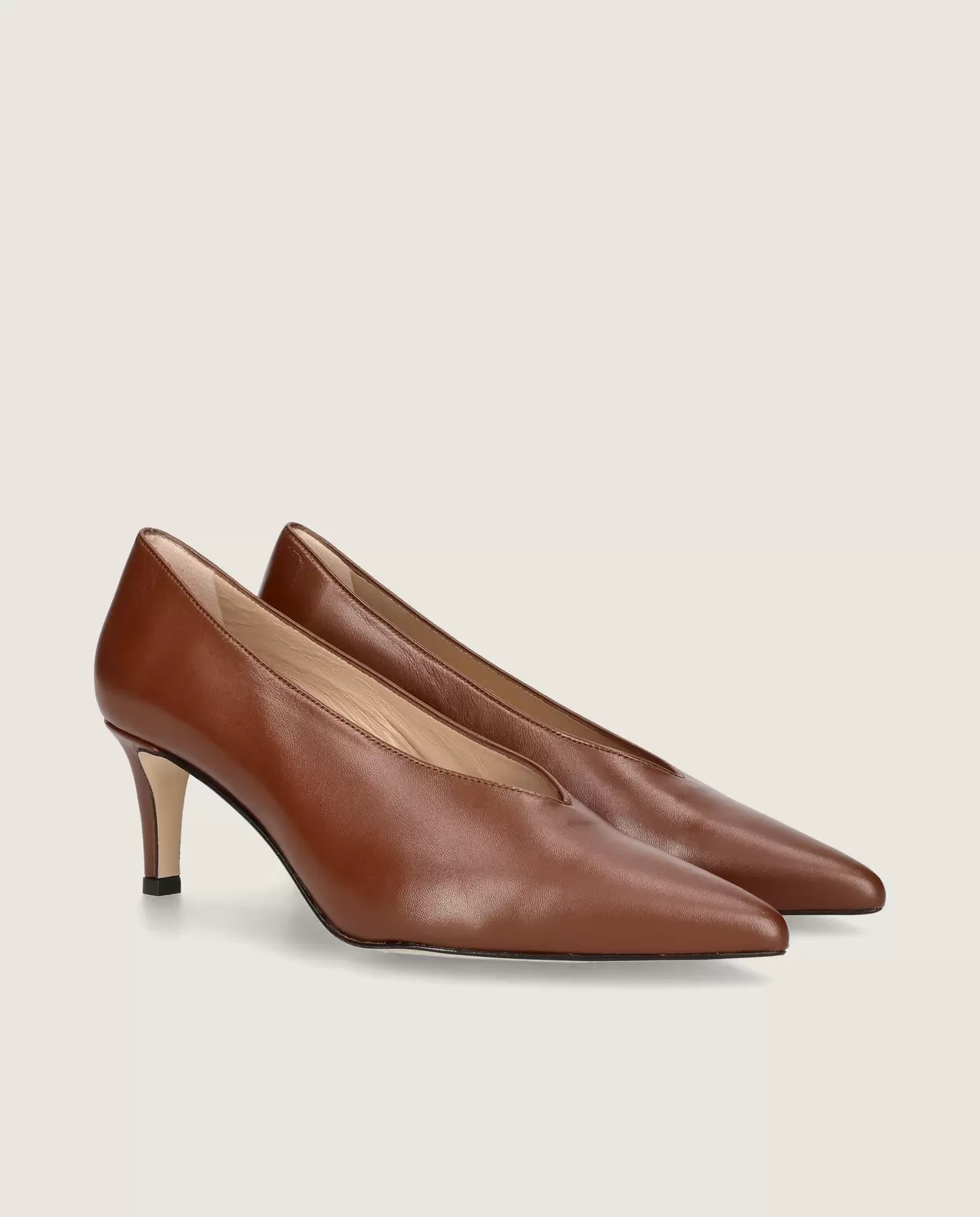 Noa pump in soft leather