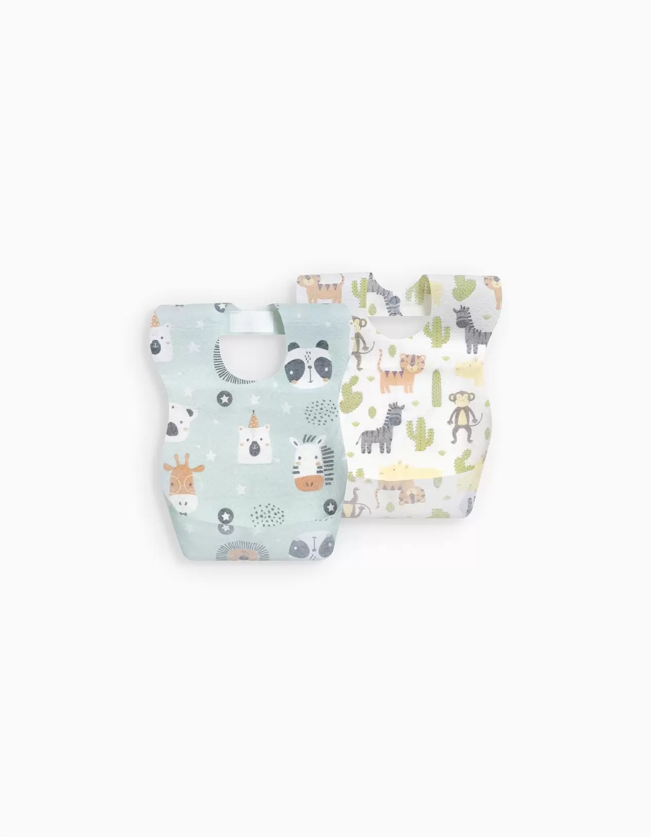 10 Interbaby Disposable Bibs 6M+