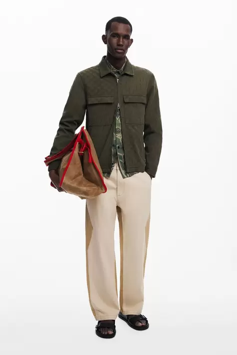 Chaqueta doble cremallera