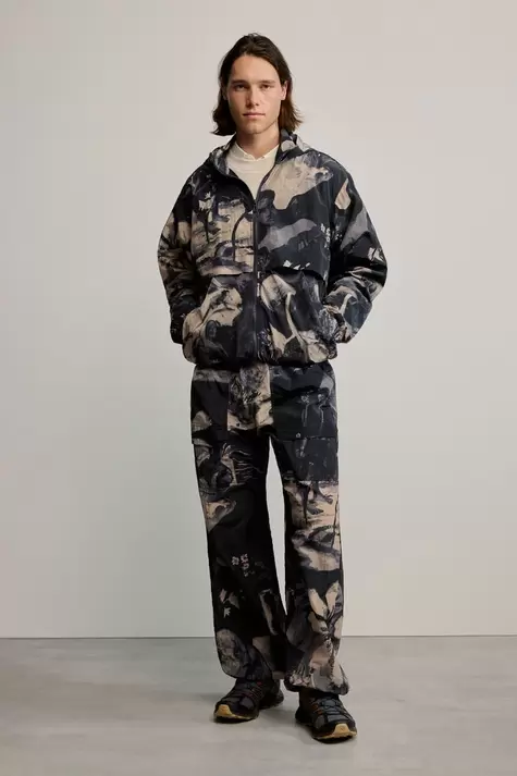 Chaqueta estampada gaugin