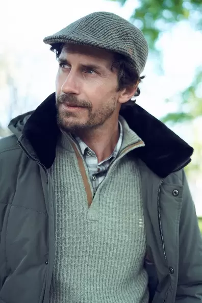 Harris Checked Flat Cap