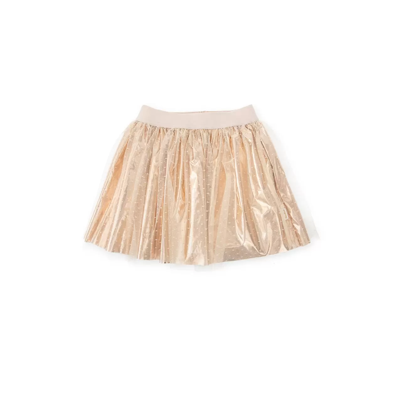 TULLE SKIRT IN GOLD
