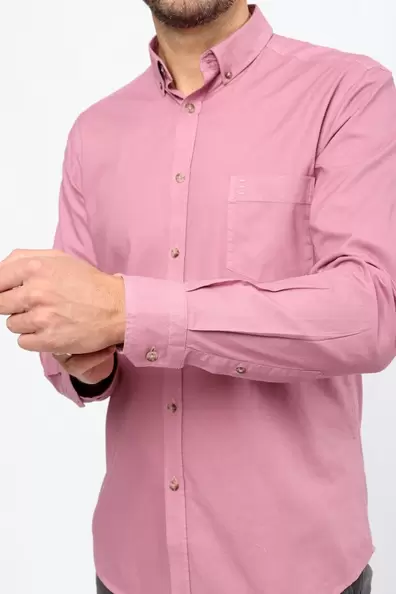 Dyed Shirt, Slim Fit