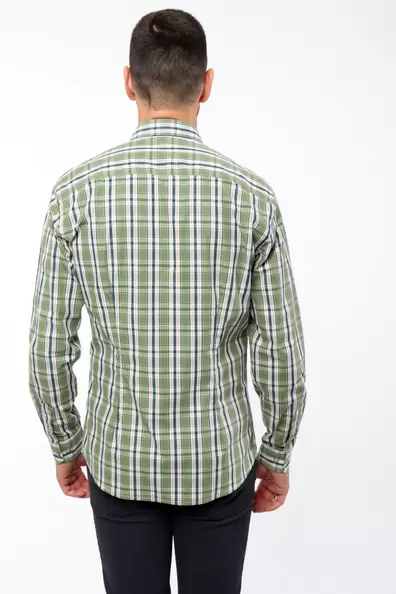Checked Shirt, Slim Fit