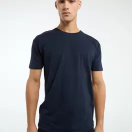 T-shirt with round neck