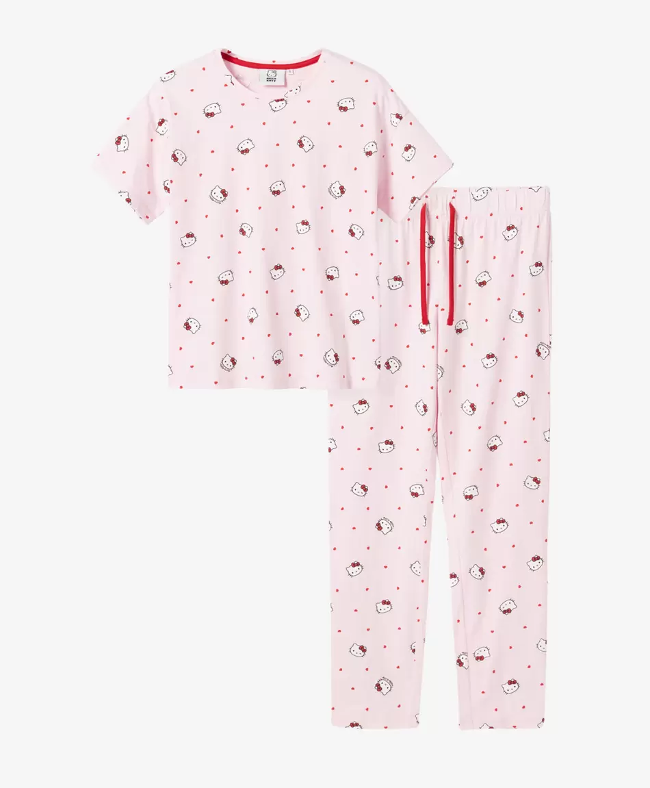 Pijama 100% algodón de Hello Kitty