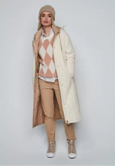 Parka acolchada CAMEL