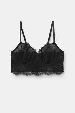 Bustier Balconette Sheer Glamour