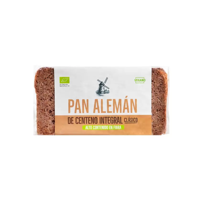 Pan alemán de centeno 500g