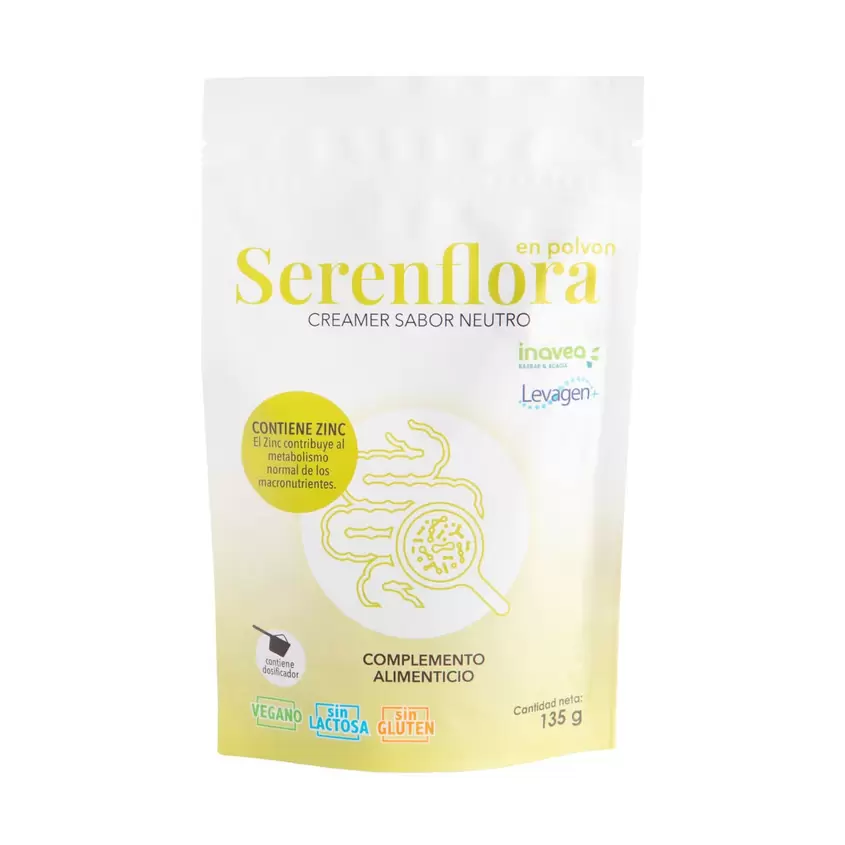 Creamer Serenflora polvo sabor neutro 135g Terra Verda