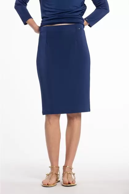 Falda lápiz de punto circular